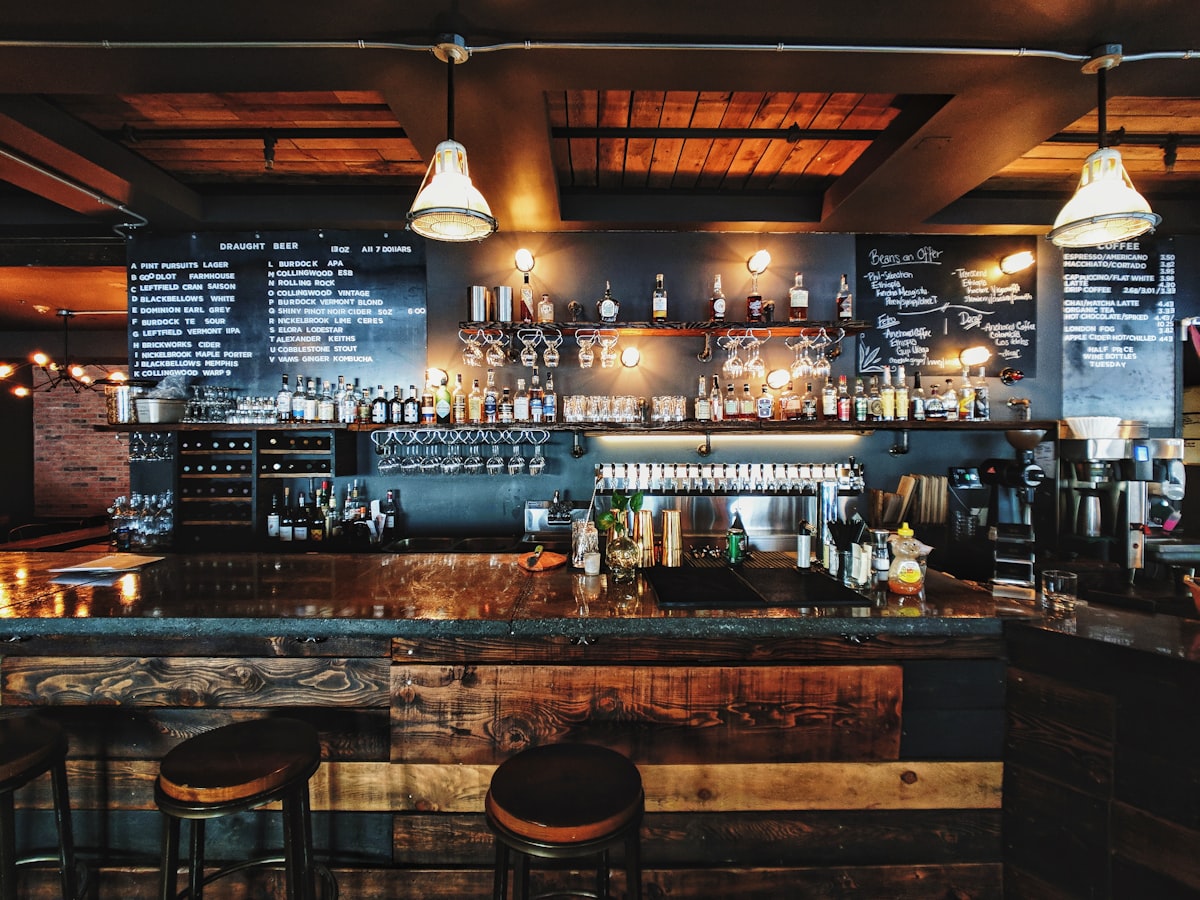 Custom Basement Bar